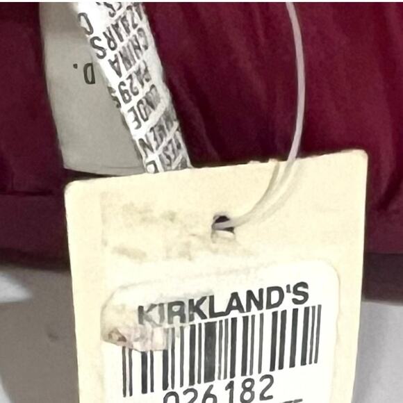 Santa Claus Vintage 90s Plush Nylon Parachute Gnome Red White Kirklands 20” - Picture 8 of 9